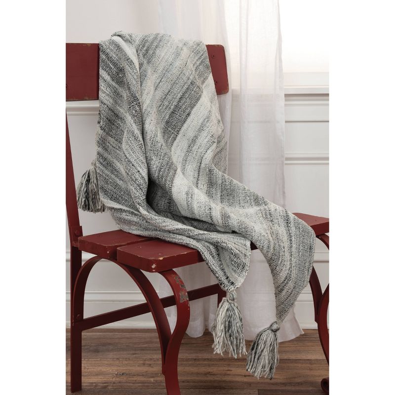 50"x60" Striped Throw Blanket - Rizzy Home, 5 of 6