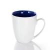 Gibson Home Crenshaw 4 Piece 12 Ounce Ceramic Mug Set in Assorted Colors - 4 of 4