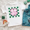The Juniper Shop Lucky Clover Checkered Toddler Short Sleeve Tee - 2 of 3