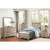 NicBex Nightstand with 2 Drawers,1pc Side Table with  Multi-colored and Finish and Pulls,Bedside Table for Bedroom,Living Room - 3 of 4