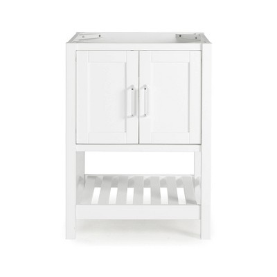 24" Bennet Vanity Cabinet White - Alaterre Furniture