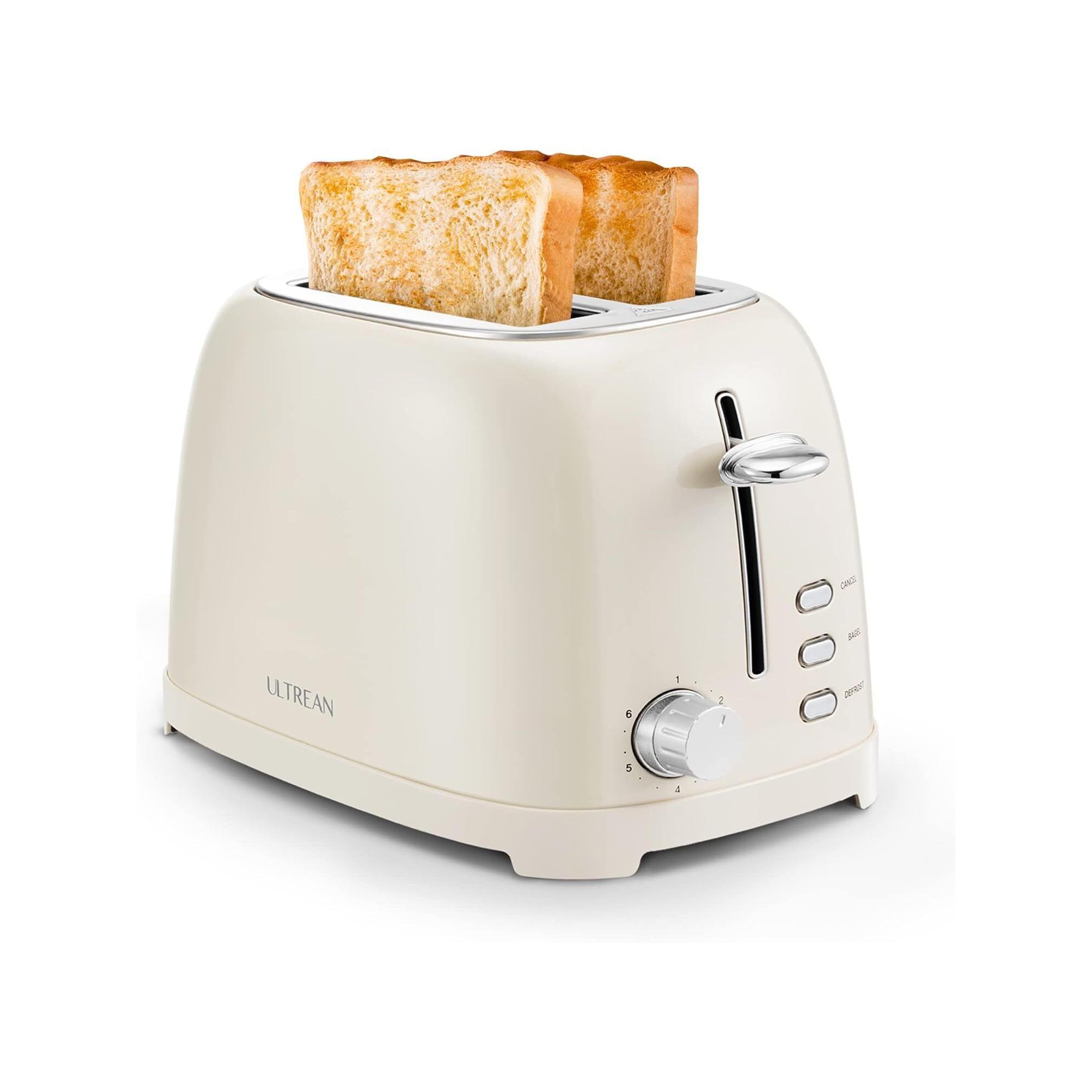 Ultrean Toaster 2 Slice with Extra-Wide Slot