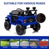 Kids Ride On Truck Car, 12V Battery Powered Ride On Toy for Toddlers, Electric Vehicle with Remote Control, Spring Suspension, LED Lights, Music - 3 of 4