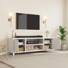 GustoWave Fluted TV Stand for 80", Modern Entertainment Center with Storage, Wooden Media Console Cabinet with Fluted Door and Handle for Living Room - 2 of 4