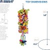 Prevue Pet Products 62606 Calypso Creations Club Bird Toy, Multicolor - 2 of 3