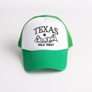 Simply Sage Market Embroidered Texas Wild West Foam Trucker Hat - 1 of 3