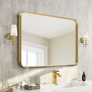 PexFix Aluminum Fine Edge Wall Mirror Deep Mirror - 1 of 4