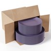 Trendables Disposable Plastic Plate Set - 20 x 8" and 20 x 10" Setting for 20 People-40 Count Plates. - 4 of 4