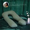 PharMeDoc Pregnancy Pillow, U-Shape Full Body Maternity Pillow - Organic Cotton Cover - 2 of 4