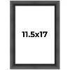PosterPalooza | Refined Black Picture Frame - UV Acrylic, Foam Board Backing, Hanging Hardware - 2 of 4