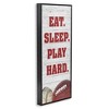Stupell Industries Eat Sleep Play Hard Sports, 10" x 24" - 3 of 4