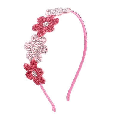 Liv & Ava GIRL'S FLOWER HEADBAND Pink