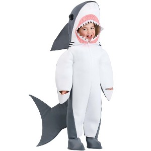 HalloweenCostumes.com Great White Shark Toddler Costume | Kid's Shark Costumes - 1 of 4