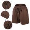 Unique Bargains Women's Flowy Running Shorts Casual High Waisted Workout Shorts 1Pc - 3 of 4