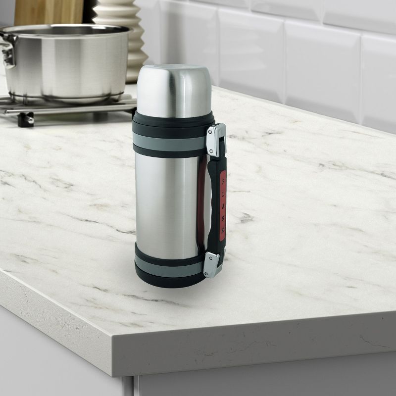 Brentwoo 1.2L Vacuum S/S Bottle With Handle, 2 of 5
