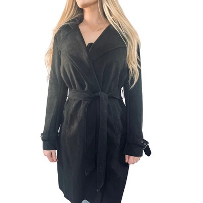 Women's Midnight Call Trench Coat - Coalition LA