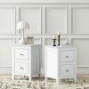 Bella Depot 2-Drawer Solid Wood Nightstand End Table - 2 of 4