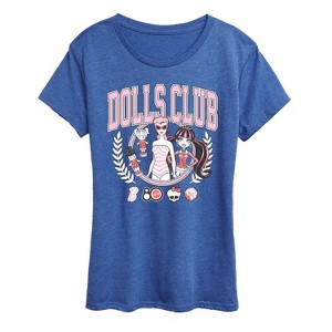 Women's - Mattel - Dolls Club Short Sleeve Graphic T-Shirt - 1 of 4