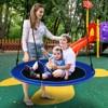Infans 40" Saucer Tree Swing 660 LBS for Kids Adults Outdoor w/LED Lights Blue - 3 of 4