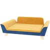 PawHut Dog Sofa Bed, Dog Couch, Pet Sofa for Small Dogs w/ Soft Cushion, Removable Washable Cover, Elevated Dog Bed Couch with Anti-Slip Foot Pads - 4 of 4