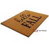 1'3"x2' Rectangle Indoor Outdoor Use Door Mat Hello Fall - Bullseye's Playground™ - 3 of 4