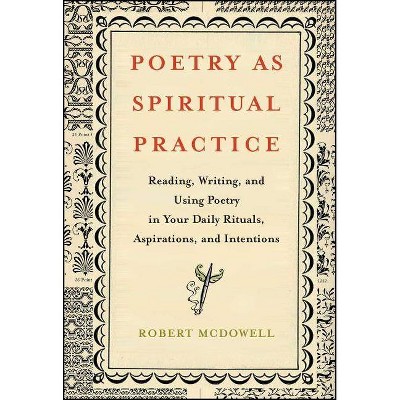 Poetry as Spiritual Practice - by  Robert McDowell (Paperback)