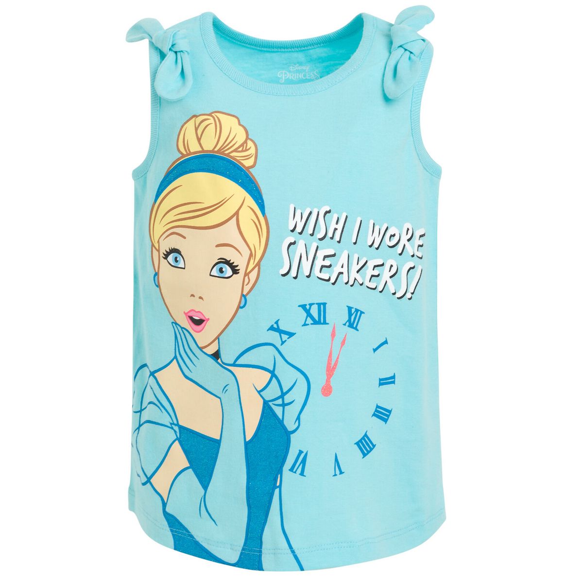 Disney Princess Girls' Sleeveless Tank Top Set Little Kid to Big Kid - thumbnail 4