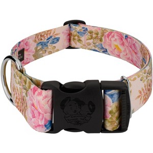 Country Brook Petz HossFit Jr Wide Deluxe Dog Collar - Spring Collection - 1 of 4