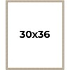 PosterPalooza | 30x36 Thin Barnwood Picture Frame, UV Acrylic, 2 Finishes - Grey and Black - 2 of 4