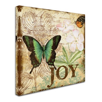 Trademark Fine Art -Jean Plout 'Butterflies 4' Canvas Art