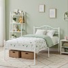 VECELO Metal Platform Mattress Foundation, Decorative Headboard & Footboard with Heavy Duty Support - 2 of 4