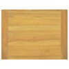 vidaXL Bathroom Cabinet Natural Teak Solid Teak Wood - Brown 23.6" x 17.7" x 13.8" - 4 of 4