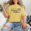 Simply Sage Market Women's Happy Camper Trees Short Sleeve Garment Dyed Tee - 2 of 2
