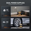 AstroAI M1 Tire Inflator 150PSI Air Compressor Pump 12V DC/110V AC with Dual Metal Motors - 3 of 4