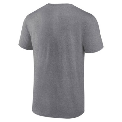 MLB New York Yankees Men's Gray Bi-Blend Short Sleeve T-Shirt