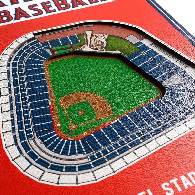 8&#34; x 32&#34; MLB Los Angeles Angels 3D Stadium Banner, 3 of 5