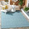 Courtyard CY8522 UV & Stain Resistant Non-Shedding Power Loomed Indoor/Outdoor Rugs - Safavieh - 2 of 4