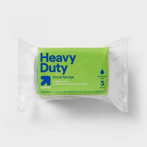 Heavy Duty Scrub Sponges - 3ct - Up&up™ : Target