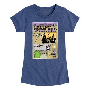 Girls' - Disney - The Nightmare Before Christmas Fitted Short Sleeve Graphic T-Shirt - 1 of 4