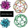 4E's Novelty 4 Pack Expandable Ball - Perfect Stress Balls for Adults & Kids, Ideal Plastic Expandable Ball Toy for Calm Down Corner Supplies & ADHD - 2 of 4