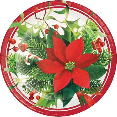 holiday paper plates