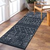 Area Rug Machine Washable Rug Non Slip Non Shedding Indoor Carpet Boho Geometric Low Pile Foldable Stain Resistant Throw Rug for Bedroom Living Room - 3 of 4