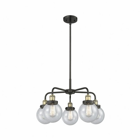 Innovations Lighting Beacon 5 - Light Chandelier in  Black Antique Brass - image 1 of 1