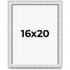 PosterPalooza | Modern Shadow Box 1.5" Depth White Picture Frame - UV Acrylic, Backing, Hanging Hardware - 2 of 4