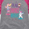 Girls' JoJo Siwa Play Dance Repeat  - Athletic Heather/Fuchsia - X-Large - 2 of 4