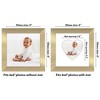 Americanflat Picture Frame with Oval Mat Insert and Shatter-Resistant Glass - Signature Collection - Photo Frame for Wall Display - 2 of 4