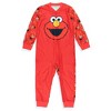 Sesame Street Elmo Pajamas Toddler Soft Fleece Footless Sleeper One Piece PJ - 3 of 4