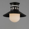 Maxim Lighting Admiralty 1 - Light Flush Mount in  Black - 3 of 3