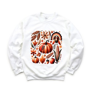 Simply Sage Market Women's Graphic Sweatshirt Thanksgiving Boho - 1 of 4