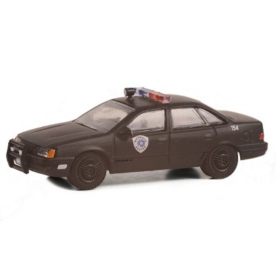 Greenlight Collectibles 1/64 1986 Ford Taurus LX, Weathered Robocop, Anniversary Collection Series 15, 28120-D